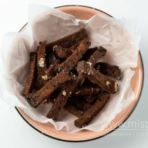Сухарі з часником